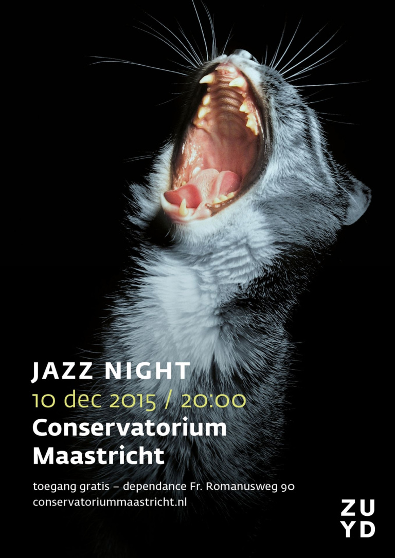 Poster Jazz Night 2015 Conservatorium Maastricht